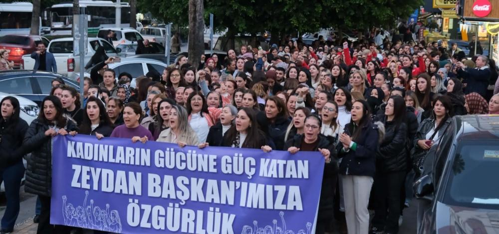 Adana Büyükşehir’in kadın çalışanlarından 