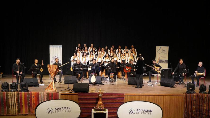 Adıyaman Belediyesi KOMMAGENE Türk Halk Müziği Kadınlar Korosu için kayıtlar başladı