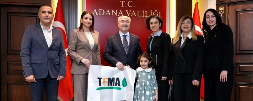 TEMA Vakfı’ndan Vali Köşger’e Çevre Ziyareti