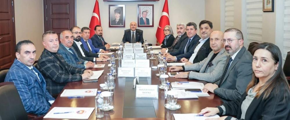 Adana Valiliği'nde Gıda İhtisas OSB Toplantısı Gerçekleştirildi