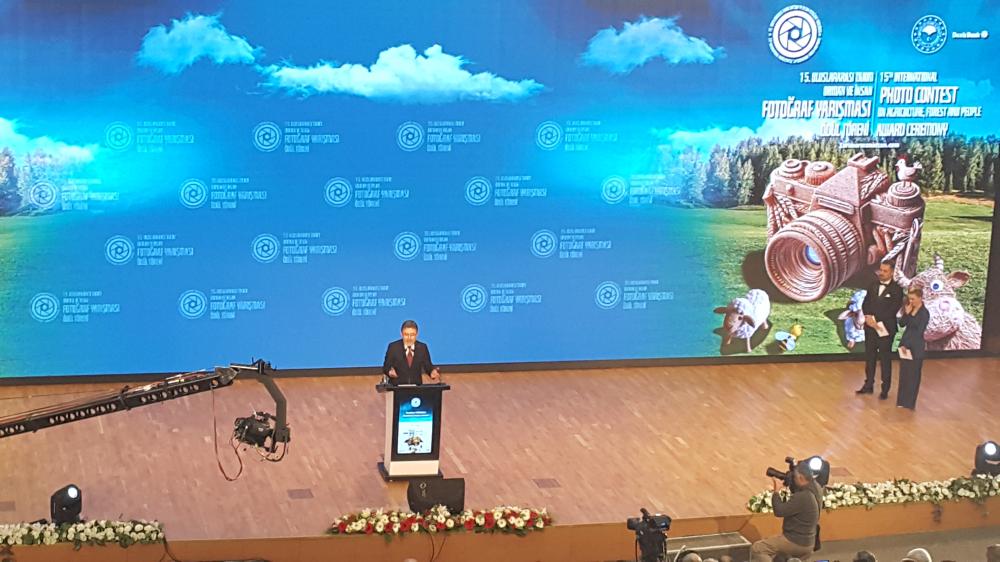 15 NCİ ULUSLARARASI TARIM ORMAN VE İNSAN FOTOĞRAF YARIŞMASI ÖDÜL TÖRENİ ANKARA\'DA YAPILDI