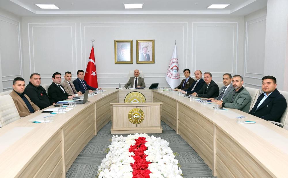 ADIYAMAN’DA HAFTALIK KOORDİNASYON VE DEĞERLENDİRME TOPLANTISI YAPILDI