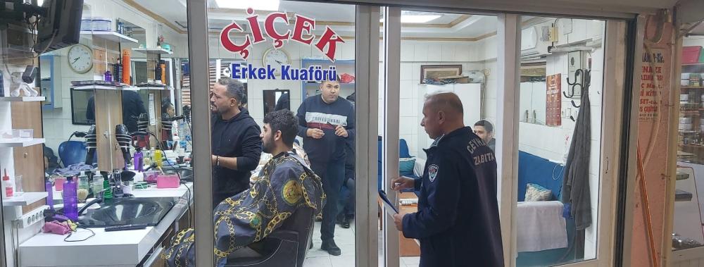 CEYHAN BELEDİYESİ’NDEN KUAFÖR VE GÜZELLİK SALONLARINA YÖNELİK DENETİM