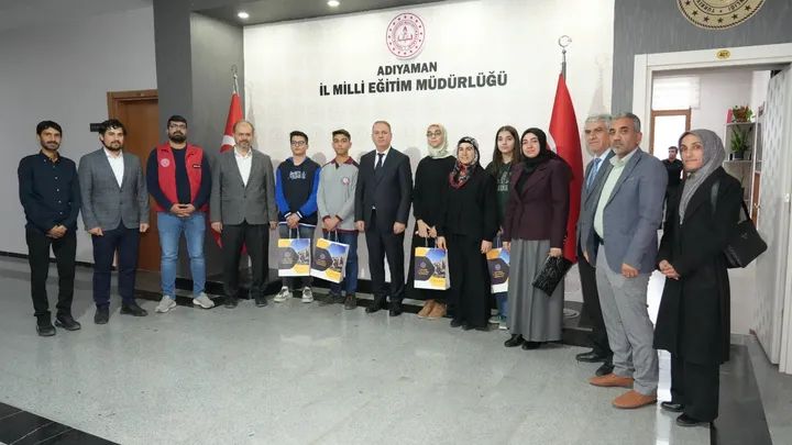ÇEDES İL ÖĞRENCİ SORUMLULARINDAN İL MİLLÎ EĞİTİM MÜDÜRÜ TOSUN’A ZİYARET