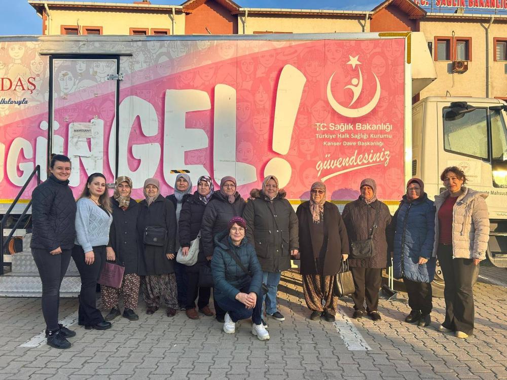 GELİBOLU’DA MAMOGRAFİ TIRI 25 GÜNDE 417 KADINA TARAMA YAPTI