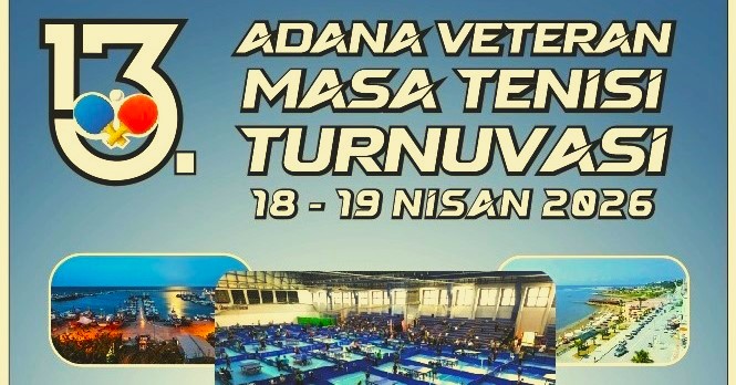 13. VETERANLAR MASA TENİSİ TURNUVASI İÇİN GERİ SAYIM BAŞLADI
