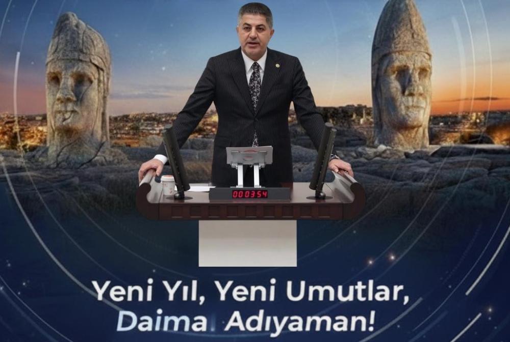 İSHAK ŞAN: “YENİ YILDA DA DAİMA ADIYAMAN, DAİMA BİRLİKTE”