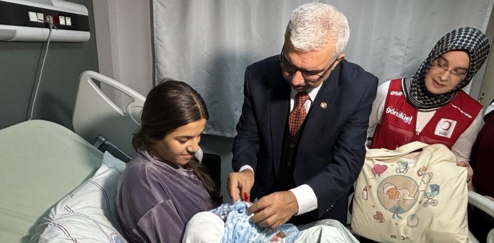 ADANA’DA 2026 YILININ İLK BEBEĞİ ‘ATLAS’ OLDU