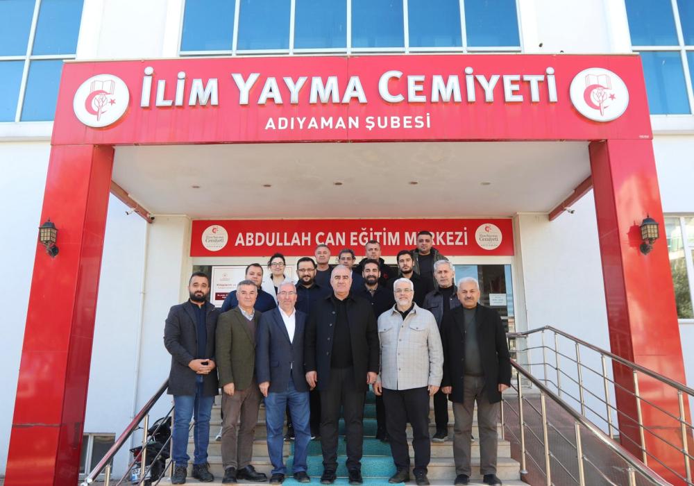 MİLLETVEKİLİ HÜSEYİN ÖZHAN’DAN İLİM YAYMA CEMİYETİ’NE ZİYARET