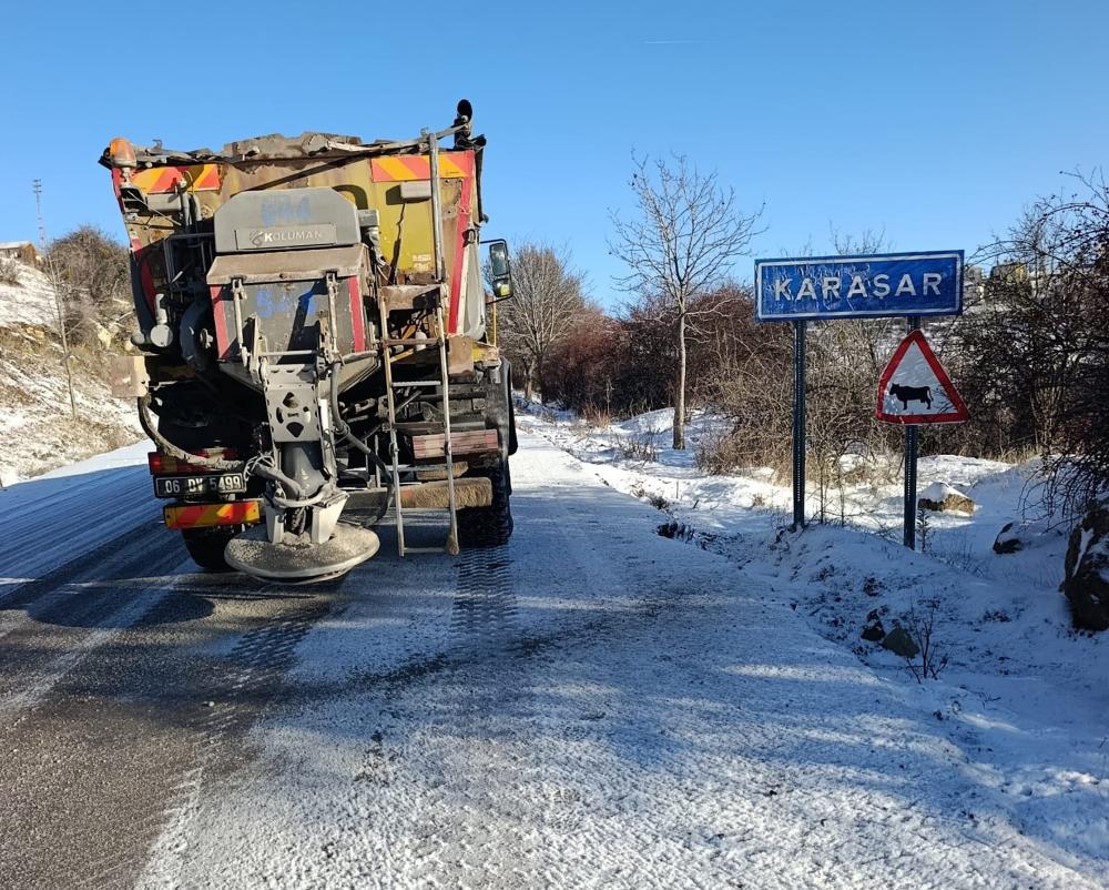 BELEDİYE BAŞKANI DR. ÖZER KASAP: TÜM KÖY YOLLARIMIZ AÇIK