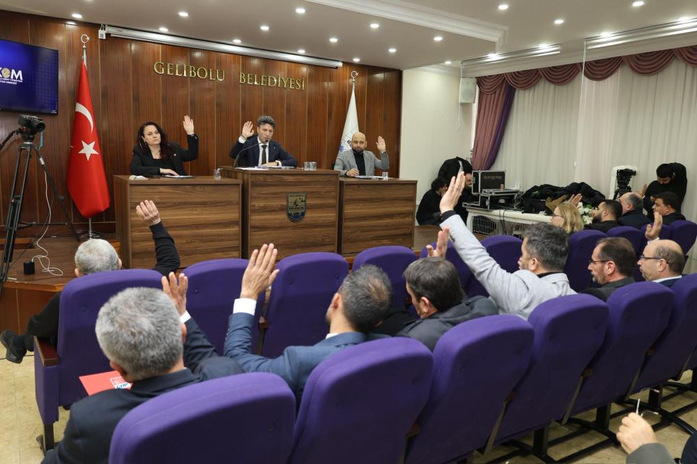 GELİBOLU BELEDİYESİNİN 2026 YILI İLK MECLİS TOPLANTISI YAPILDI
