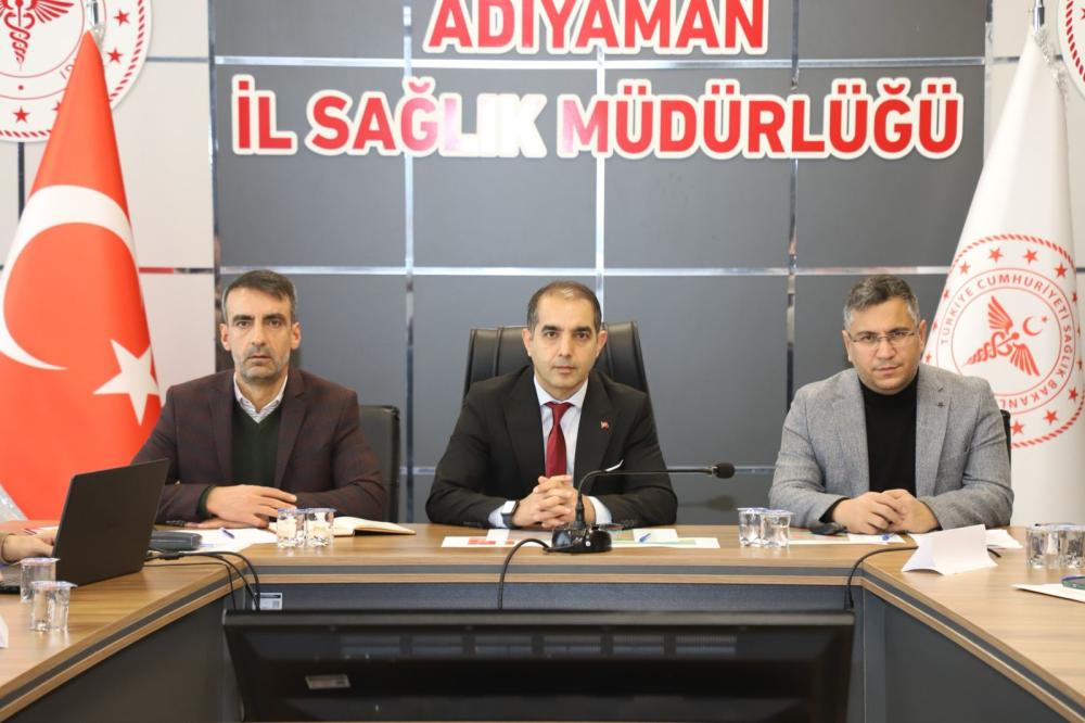 ADIYAMAN’DA 2026’NIN İLK SAĞLIK KOORDİNASYON TOPLANTISI YAPILDI