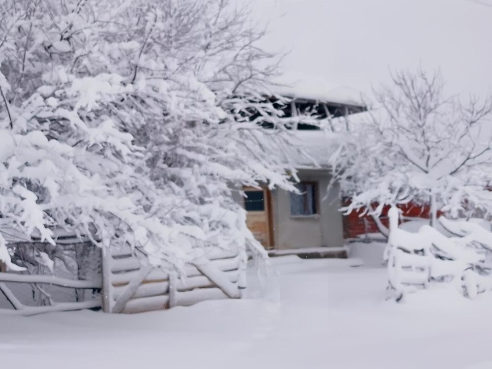 BORABOY AŞAĞI YAYLADA KAR KALINLIĞI 50CM YAKLAŞTI