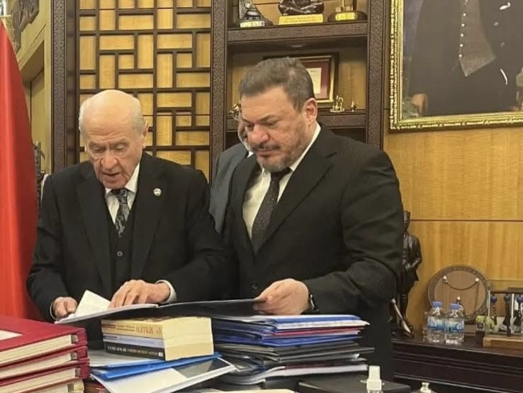 MAZMANOĞLU’NDAN BAHÇELİ’YE ÖNEMLİ ZİYARET