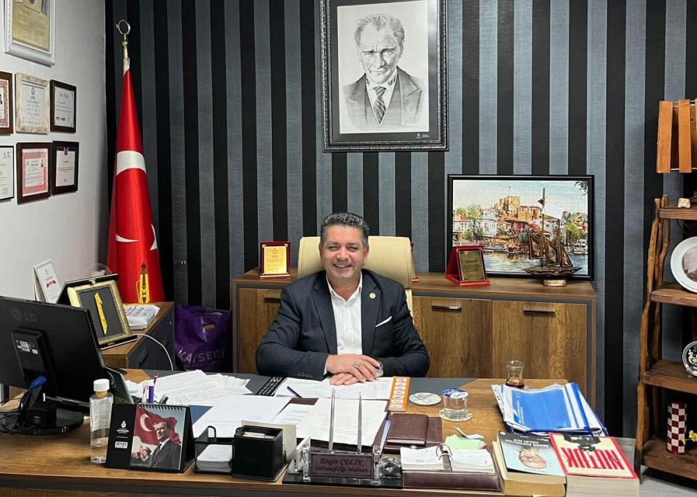 MUHTAR ENGİN ÇELİK BASININ DİKKATİNİ ÇEKTİ