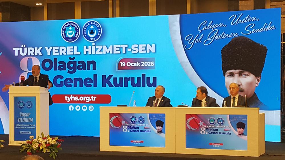 TÜRK YEREL-SEN YENİ BAŞKANI İBRAHİM TABAKOĞLU OLDU