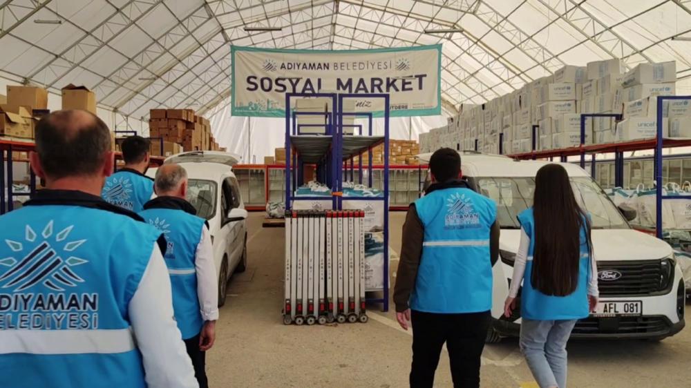 ADIYAMAN’DA SOSYAL BELEDİYECİLİK ATAĞI: 3094 AİLEYE CAN SUYU