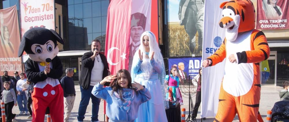 SEYHAN BELEDİYESİNDEN ÇOCUKLARA UNUTULMAZ TATİL ŞENLİĞİ