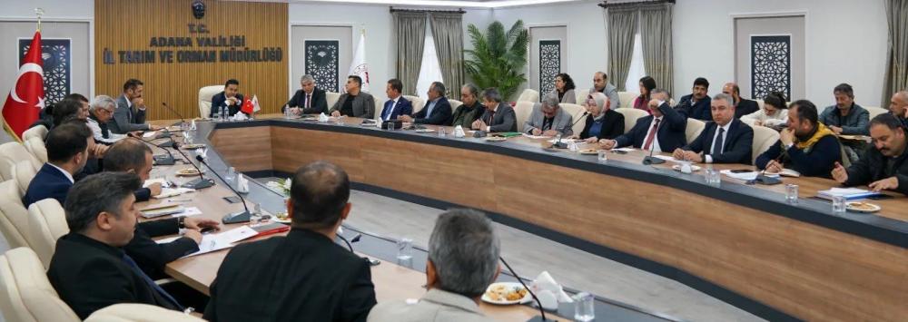 ADANA’DA SU KAYNAKLARI MASAYA YATIRILDI: KURAKLIK KOMİSYONU TOPLANDI