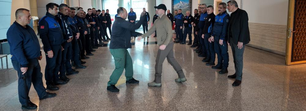 BÜYÜKŞEHİR ZABITASINA, TOPLUMSAL OLAYLARA MÜDAHALE EĞİTİMİ