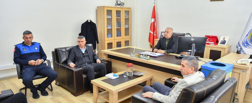 BÜYÜKŞEHİR VE İLÇE BELEDİYE ZABITALARINDAN RAMAZAN AYI ÖNCESİ KOORDİNASYON TOPLANTISI