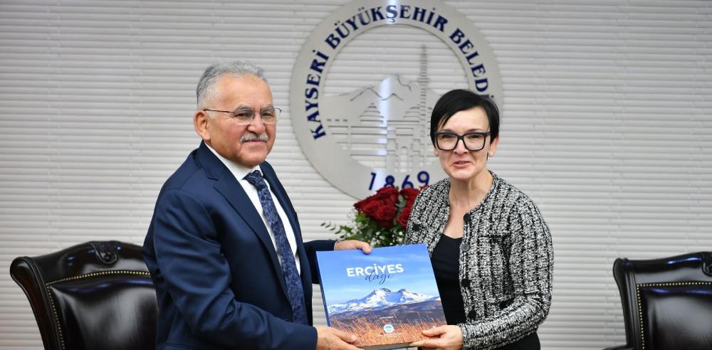 BAŞKAN BÜYÜKKILIÇ, AVUSTURYA’NIN ANKARA BÜYÜKELÇİSİ JUEN’İ AĞIRLADI