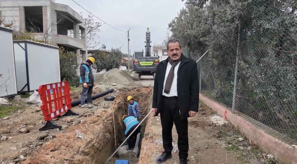 SAMANDAĞ’DA 23,7 MİLYON EUROLUK ALTYAPI YATIRIMINDA ÇALIŞMALAR BAŞLADI