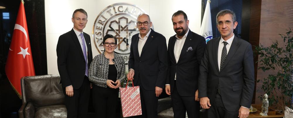 Kayseri–Avusturya Hattında Stratejik İş Birliği Mesajı