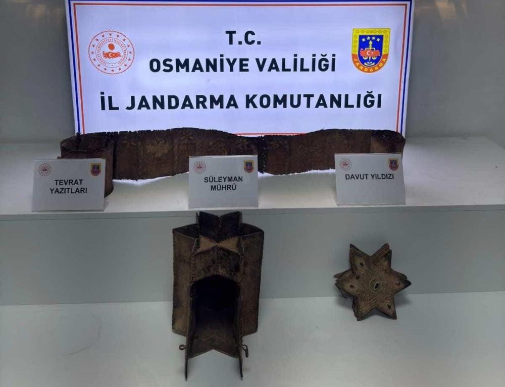 OSMANİYE’DE 1 MİLYON DOLARLIK TARİHİ ESER ELE GEÇİRİLDİ