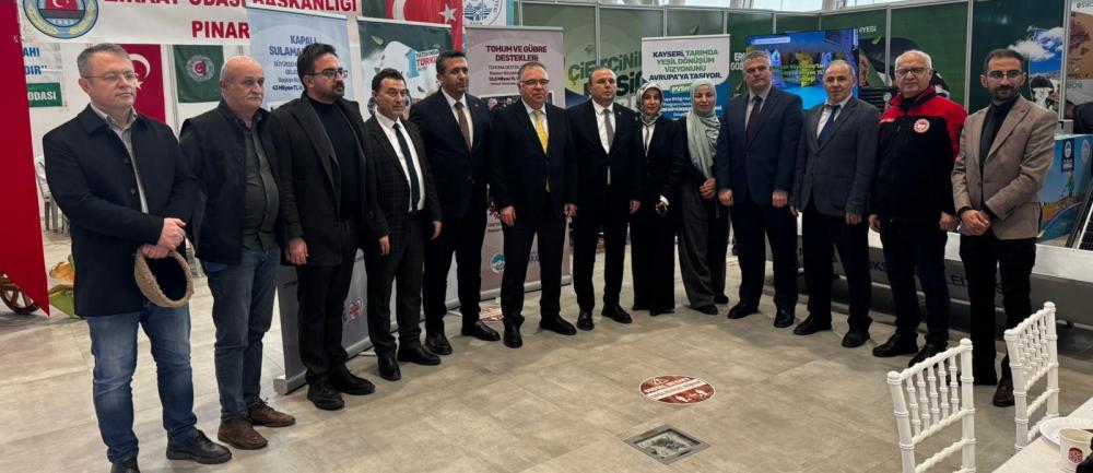 ÜRETİCİNİN EN GÜÇLÜ DESTEKÇİSİ BÜYÜKŞEHİR, KAYSERİ TARIM, HAYVANCILIK VE GIDA FUARI’NDA