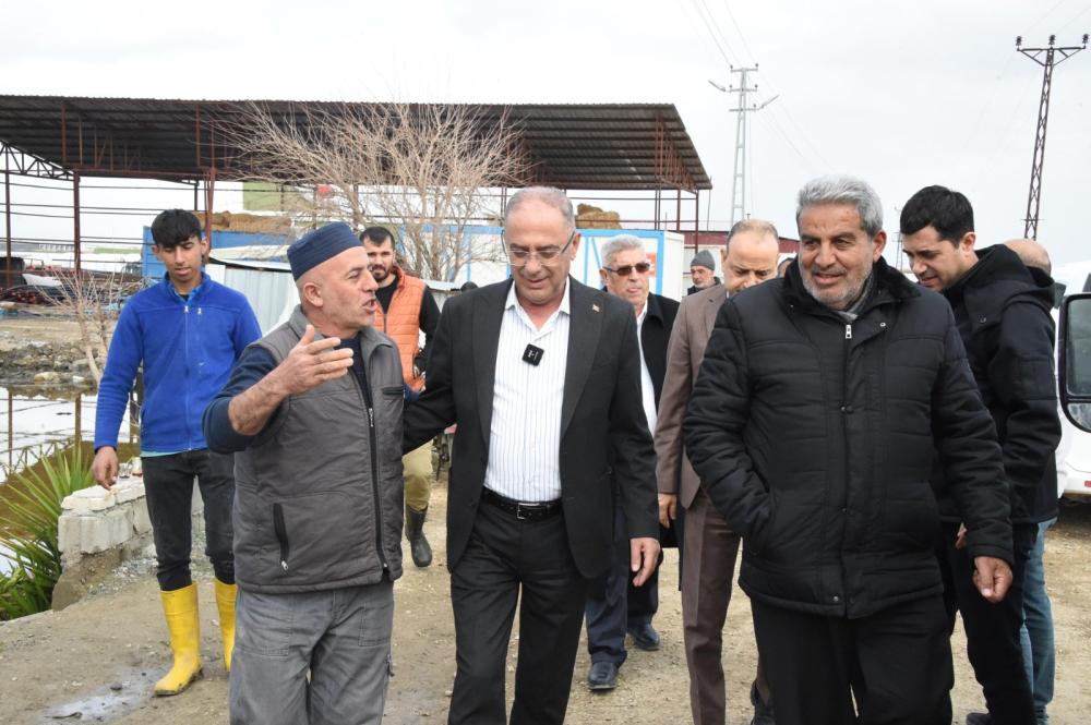 BAŞKAN YAPAR’DAN AŞAĞIOBA MAHALLESİ SAKİNLERİNE GEÇMİŞ OLSUN ZİYARETİ