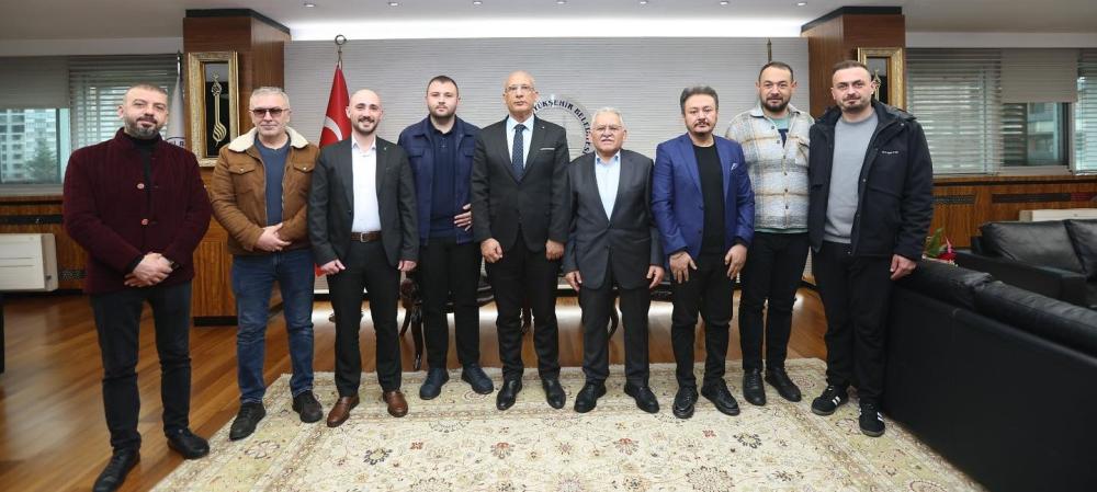 BAŞKAN BÜYÜKKILIÇ’A YOĞUN ZİYARET TRAFİĞİ