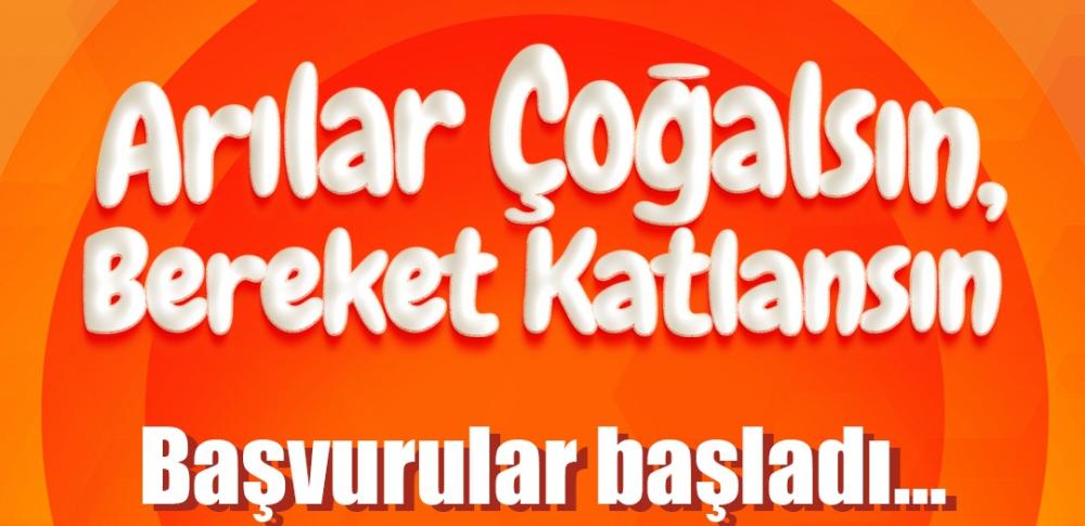 BÜYÜKŞEHİR’İN “ARILAR ÇOĞALSIN, BEREKET KATLANSIN” PROJESİ’NE BAŞVURULAR BAŞLADI