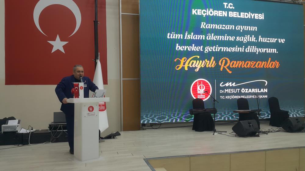 ÇORUMLULAR ANKARA'DA İFTAR PROGRAMINDA  BİRARAYA GELDİLER