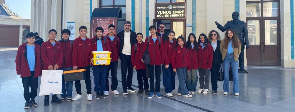 SARIÇAMIN GENÇLERİ AKDENİZ'DE FIRTINA GİBİ ESTİ