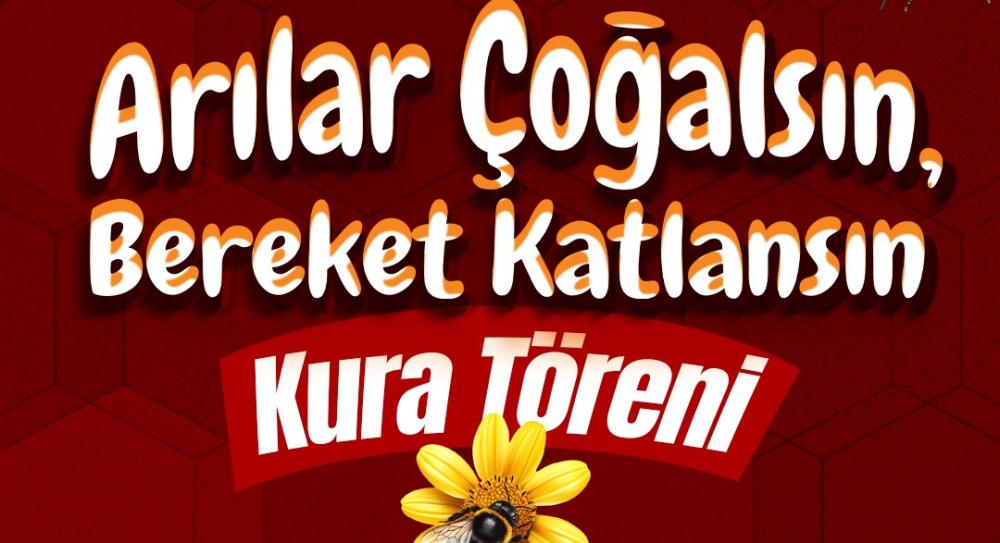 BÜYÜKŞEHİR’İN “ARILAR ÇOĞALSIN, BEREKET KATLANSIN” PROJESİ’NDE KURA HEYECANI