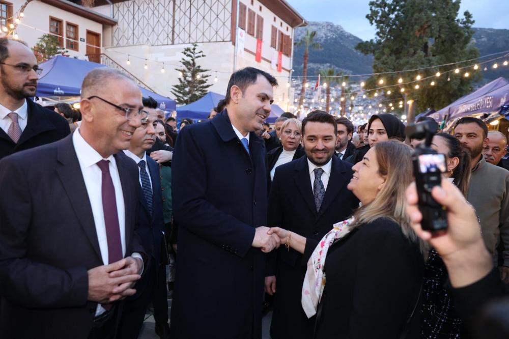 ANTAKYA BELEDİYE BAŞKAN YAPAR, ÇEVRE, ŞEHİRCİLİK VE İKLİM DEĞİŞİKLİĞİ BAKANI KURUM’A EŞLİK ETTİ