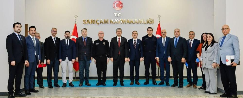 VALİ YAVUZ’DAN SARIÇAM’A YAKIN TAKİP