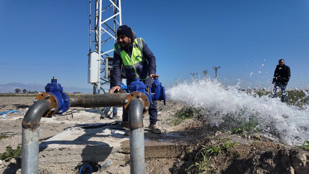 REYHANLI’DA 10 MAHALLEYE İÇME SUYU TAKVİYESİ