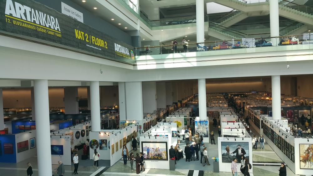 ART ANKARA 12 NCİ SANAT FUARI ANKARA'DA SANATSEVERLERLE BULUŞTU