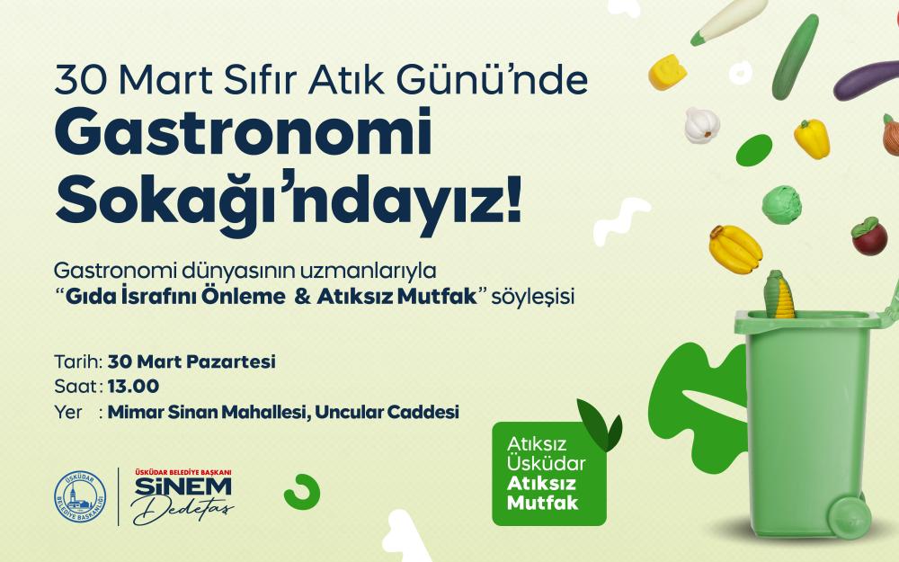 “ATIKSIZ ÜSKÜDAR, ATIKSIZ MUTFAK”