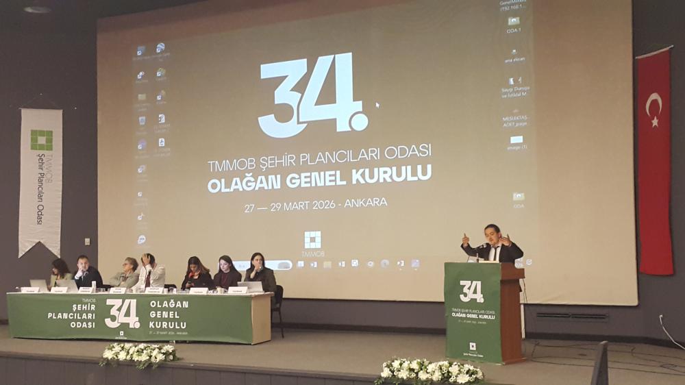 TMMOB ŞEHİR PLANCILARI ODASI GENEL  KURUL TOPLANTISI ANKARA'DA YAPILDI