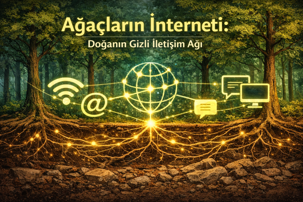 AĞAÇLARIN KENDİ İLETİŞİM AĞLARI VARMIŞ