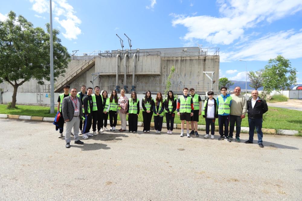 ÖĞRENCİLER ATIKSU ARITMA TESİSİNİ GEZDİ