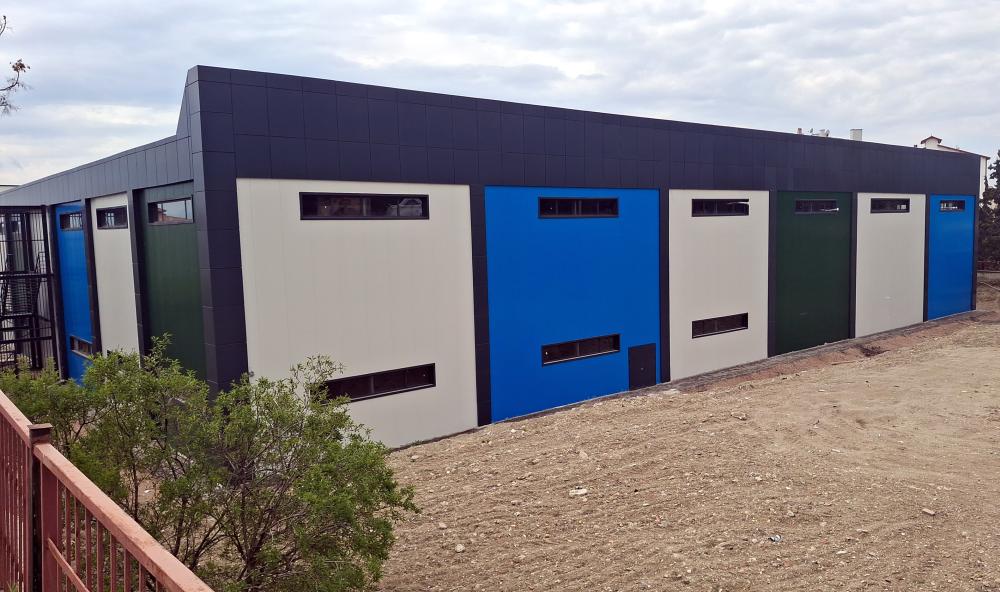 Yapımı tamamlanan Kapalı Spor Salonu, yakında teslim alınacak