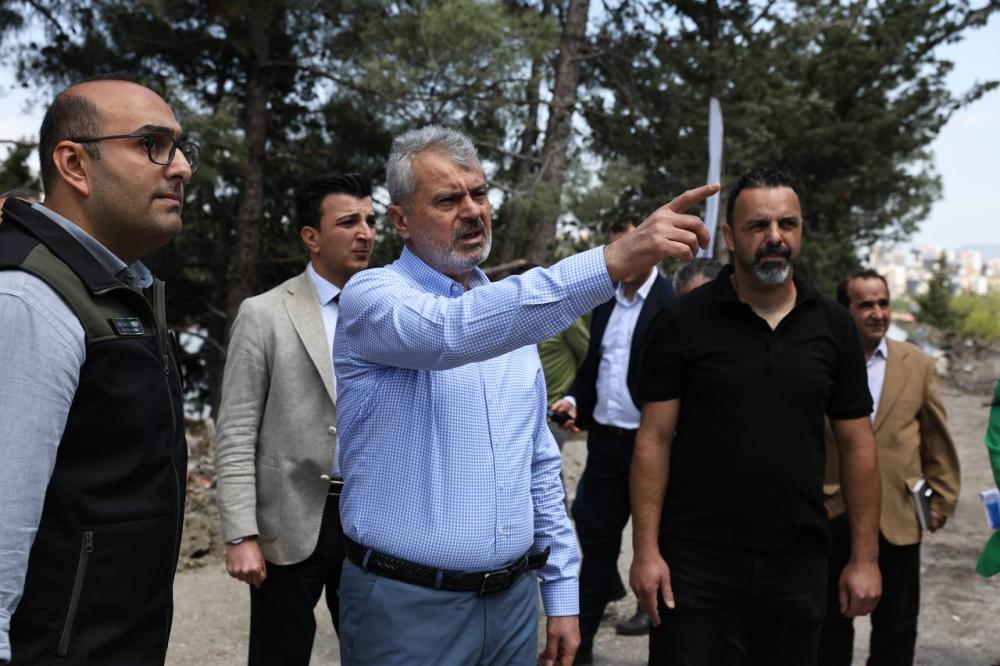 BAŞKAN ÖNTÜRK DEFNE’DE YATIRIMLARI YERİNDE İNCELEDİ