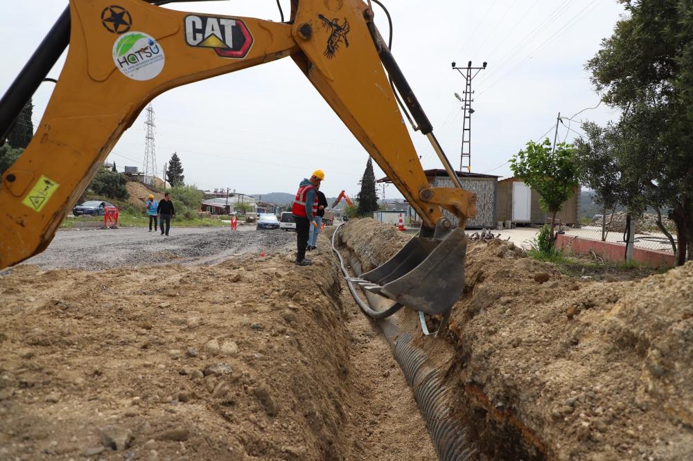 SAMANDAĞ’DA İÇME SUYU PROJESİNİN %88’İ TAMAMLANDI