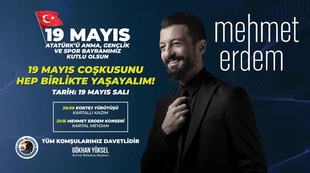 KARTAL’DA 19 MAYIS COŞKUSU İLE GENÇLİK ENERJİSİ SAHALARDAN MEYDANLARA TAŞACAK