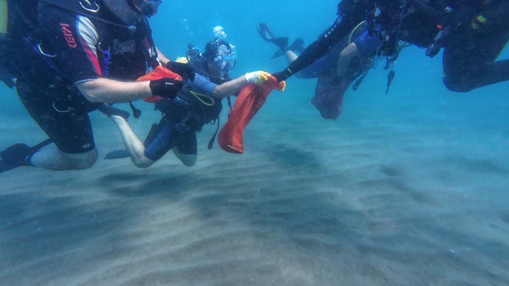 4 Etaptan Oluşan Deniz Dibi Temizliği Etkinliği Tamamlandı