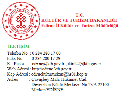 EDİRNE’DE “BİR SOFRADA MİRAS” BULUŞMASI